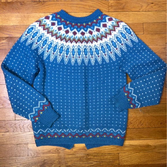Vtg Norwegian sweater - Picture 2 of 11